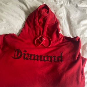 Diamond red sweater